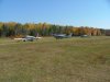 Deep River airstrip in early Autumn/Fall