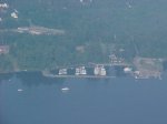 Deep River Marina from the air