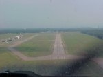 Landing at Pembroke Airport
