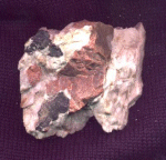 Calcite, Zincite, Willemite rock