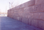 Franklin Delano Roosevelt Memorial Wall