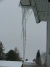 Winter icycles