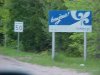 Welcome to Quebec sign