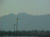 Blurred image of some of the mountains around Vancouver