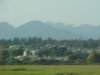 Blurred image of some of the mountains around Vancouver