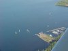 Deep River marina from the air