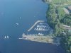 Deep River marina from the air