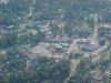 Deep River central business district from the air