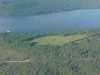 Farm near Deep River from the air