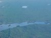 Flying above Algonquin Park