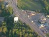 Deep River water tower from the air