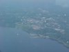 Deep River Marina and Deep River from the air