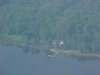 Houses on the Ottawa River from the air