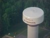 Petawawa water tower from the air