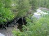Entering the Bonnechere Cave
