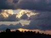 Twilight cloudscape above Lamure Beach