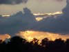 Twilight cloudscape above Lamure Beach
