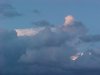 Twilight cloudscape above Lamure Beach