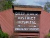 Sign for Deep River and District Hospital