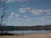 Looking North from Lamure Beach onto the Ottawa River and Quebec