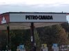 Petro Canada on Highway 17, Deep River - where you pick up the bus to Ottawa