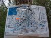 Map of Ski Trail - and 'You are here'