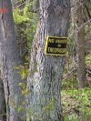 No Hunting or Trespassing