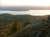 View of Quebec wilderness and Ottawa River from Mount Martin