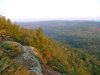 View of Quebec wilderness and Ottawa River from Mount Martin