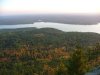 View of Quebec wilderness and Ottawa River from Mount Martin
