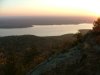 View of Quebec wilderness and Ottawa River from Mount Martin