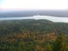 View of Quebec wilderness and Ottawa River from Mount Martin