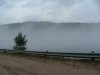 Mist covered Ottawa River at Swisha