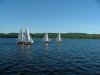 Start of a Deep River Yacht Club race on the Ottawa River