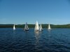 Start of a Deep River Yacht Club race on the Ottawa River