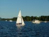 A Deep River Yacht Club race on the Ottawa River