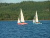 A Deep River Yacht Club race on the Ottawa River