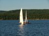 A Deep River Yacht Club race on the Ottawa River