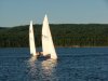 A Deep River Yacht Club race on the Ottawa River