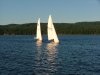 A Deep River Yacht Club race on the Ottawa River