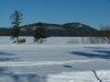 Cross country skiers on the frozen Ottawa River