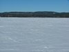 Looking towards Quebec over the frozen Ottawa River