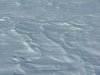 Effects of a wind blown snowscape
