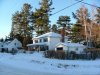 Winter houses and streets of Deep River