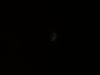 Out of focus moon photograph using 10x zoom