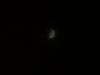 Out of focus moon photograph using 10x zoom