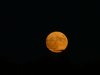 Orange Moonrise over the Ottawa River near Deep River