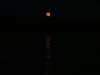 Orange Moonrise over the Ottawa River near Deep River