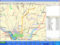 GPS  Track  Washington D.C.