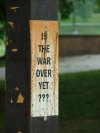 Is the War Over Yet? poster